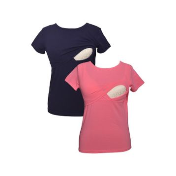 LuvmaBelly MYRA2504-2506 Emzirme T-shirt Seti
