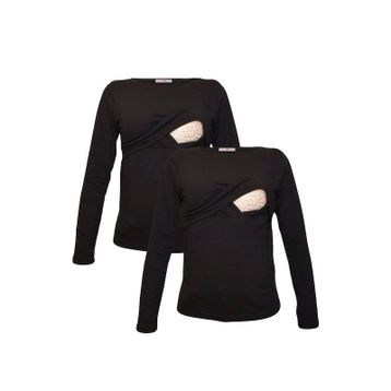 LuvmaBelly MYRA2701-2701 Emzirme T-shirt Seti