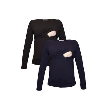 LuvmaBelly MYRA2701-2702 Emzirme T-shirt Seti