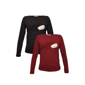 LuvmaBelly MYRA2701-2703 Emzirme T-shirt Seti
