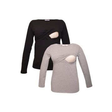 LuvmaBelly MYRA2701-2704 Emzirme T-shirt Seti