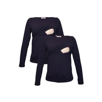 LuvmaBelly MYRA2702-2702 Emzirme T-shirt Seti