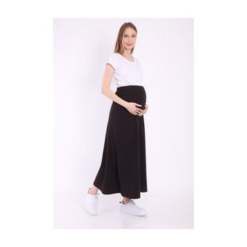 LuvmaBelly MYRA9030 Beli Ayarlanabilir Siyah Hamile Etek