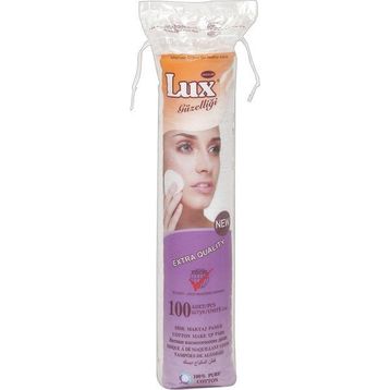 Lüx Disk Waterjet 100'lü Pamuk Makyaj Pedi