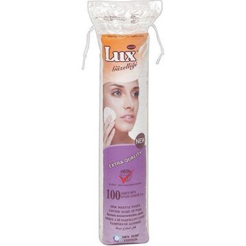 Lüx Disk Waterjet 100'lü Pamuk Makyaj Pedi