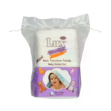 Lux Kare Bebek Temizleme Pamuğu