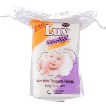 Lux Kare Bebek Temizleme Pamuğu