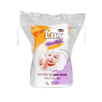 Lux Kare Bebek Temizleme Pamuğu