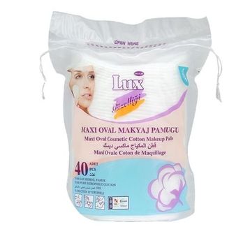 Lüx Maxi Oval 40'lı Disk Makyaj Pamuğu