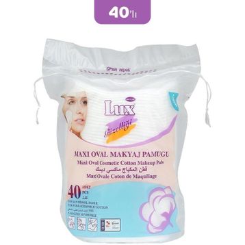 Lüx Maxi Oval 40'lı Disk Makyaj Pamuğu