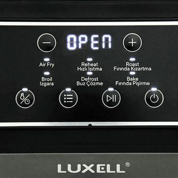 Luxell LXAF-01 Siyah 7.5 lt Airfryer