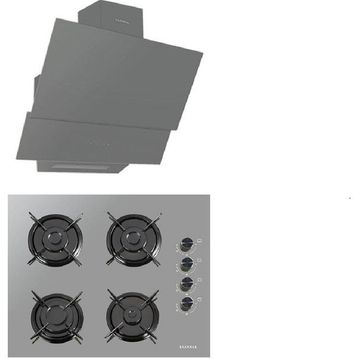 Luxell OC88 - DA6 835 Gri 2'li Ankastre Set
