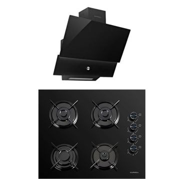 Luxell OC88 - DA88 2'li Siyah Ankastre Set