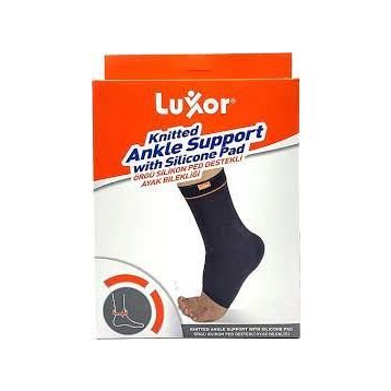 Luxor 105-XXL Örgü Silikon Ped Destekli Ayak Bilekliği