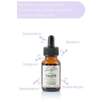 Luxy Bio Lavanta 30 ml Yüz Bakım Yağı