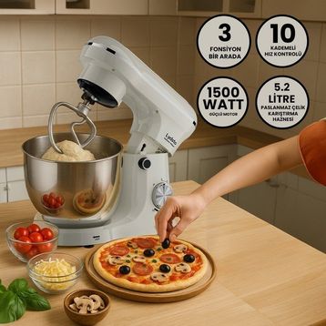 Lydsto Kitchen Helper PV-4700 Krem Hamur Yoğurma Makinesi