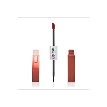 LYKD 394 Warm Burgundy Double Sided Lipstick Gloss