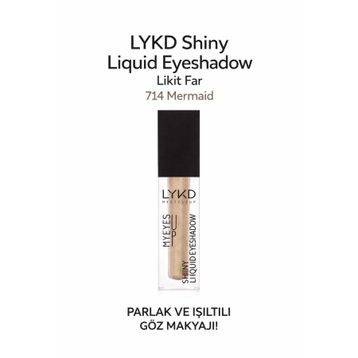 LYKD 714 Mermaid Shiny Liquid Eyeshadow Likit Far