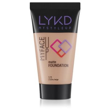 LYKD Mat 121 Creamy Beige Fondöten