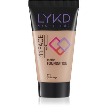 LYKD Mat 121 Creamy Beige Fondöten