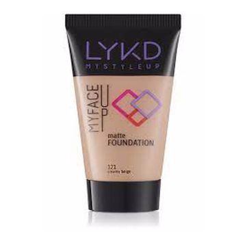 LYKD Mat 121 Creamy Beige Fondöten