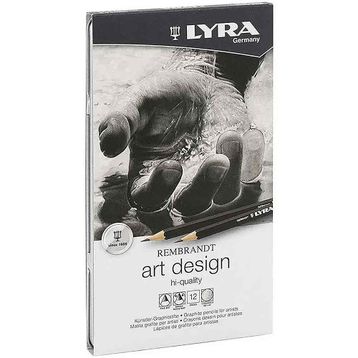 Lyra Art Design 12li Metal Kutu Dereceli Kalem