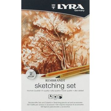 Lyra Rembrandt 11'li Metal Kutu Eskiz Seti