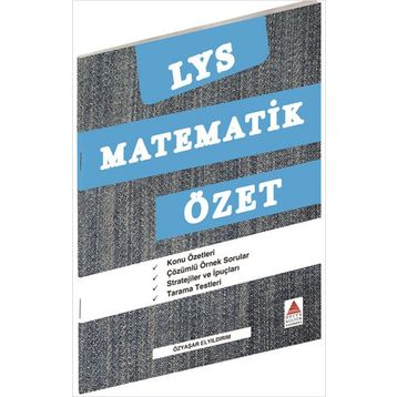 LYS MATEMATIK ÖZET - ÖZYAŞAR ELYILDIRIM