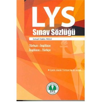 LYS Sınav Sözlüğü - İsmail Hakkı Paslı