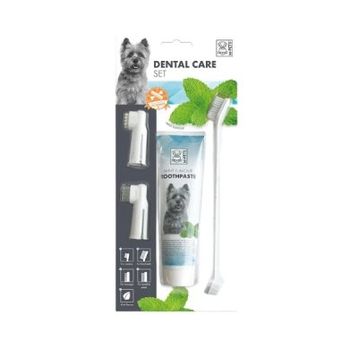 M-Pets 31.5x14x4 cm Köpekler İçin Diş Fırçalama Seti