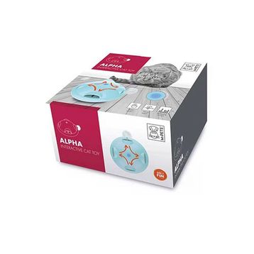 M-Pets Alpha İnteraktif 20x20x9.8 cm Mavi Kedi Oyuncağı