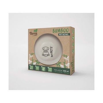 M-Pets Bambu 300 ml Köpek Mama ve Su Kabı