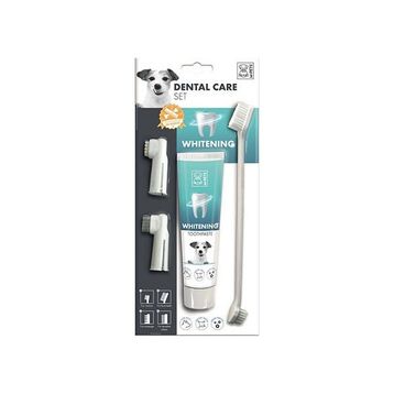 M-Pets Beyazlatıcı 31.5x14x4 cm Köpekler İçin Diş Fırçalama Seti