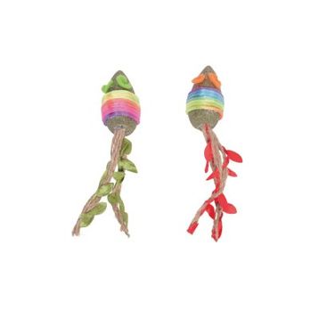 M-Pets Catnipli Fare 13 cm 2'li Kedi Oyuncağı