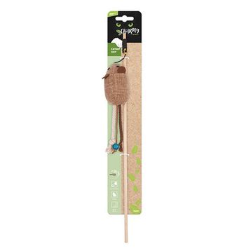 M-Pets Charmy Catnip ve Matatabili Fare Olta 17x6x3 cm Kahverengi Kedi Oyuncağı