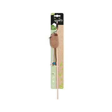 M-Pets Charmy Catnip ve Matatabili Fare Olta 17x6x3 cm Kahverengi Kedi Oyuncağı