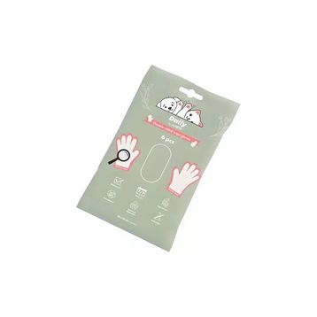 M-Pets Daily 6'lı Çift Taraflı Günlük Temizleme Eldiveni