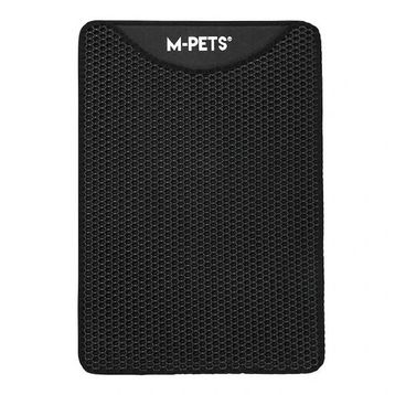 M-Pets Duplex Elekli 45x65 cm Siyah Kedi Kumu Paspası