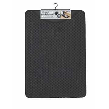 M-Pets Duplex Elekli 45x65 cm Siyah Kedi Kumu Paspası