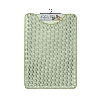 M-Pets Duplex Elekli 45x65 cm Yeşil Kedi Kumu Paspası