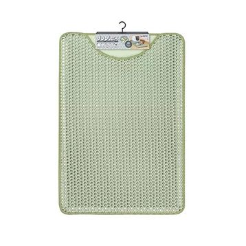 M-Pets Duplex Elekli 45x65 cm Yeşil Kedi Kumu Paspası