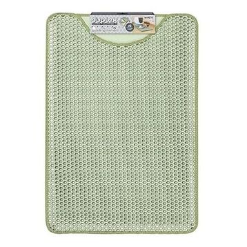 M-Pets Duplex Elekli 45x65 cm Yeşil Kedi Kumu Paspası