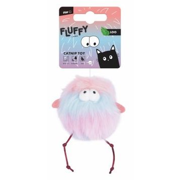 M-Pets Fluffy Loo Catnipli 10x7x5.5 cm Karışık Renkli Kedi Oyuncağı