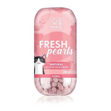 M-Pets Fresh Pearls Çiçek Kokulu 450 ml Kedi Kumu Deodorantı