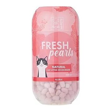 M-Pets Fresh Pearls Çiçek Kokulu 450 ml Kedi Kumu Deodorantı