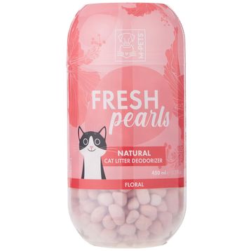 M-Pets Fresh Pearls Çiçek Kokulu 450 ml Kedi Kumu Deodorantı