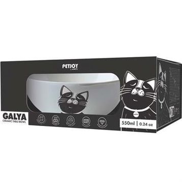 M-Pets Galya Seramik 550 ml Kedi Mama ve Su Kabı