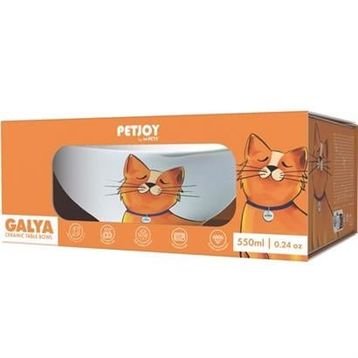 M-Pets Galya Seramik 550 ml Kedi Mama ve Su Kabı