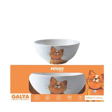 M-Pets Galya Seramik 550 ml Kedi Mama ve Su Kabı