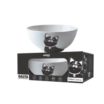 M-Pets Galya Seramik 550 ml Kedi Mama ve Su Kabı